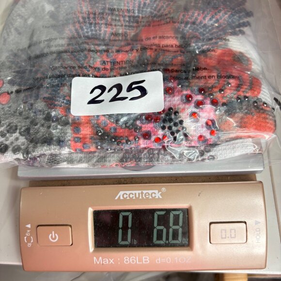 New Directions Womens Floral Print Top M White Gray Red Polyester Cotton - Picture 5 of 5